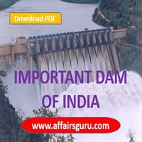 Important Dams of India