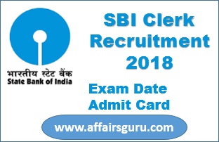 SBI Clerk Recruitment 2018