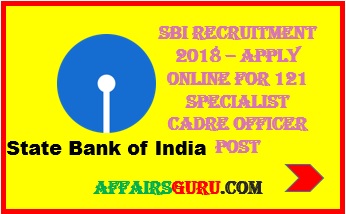 SBI SO 2018 Notification Out, Specialist Cadre Officers - Apply Online