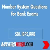 Number System Questions For Bank Exams