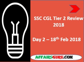 SSC CGL Tier 2 Exam Analysis Day 2 - 18th February 2018