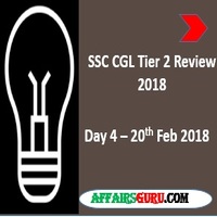 SSC CGL Tier 2 Exam Review 20th February 2018 AffairsGuru
