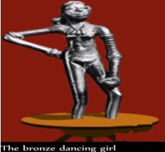 Bronze Dancing Girl In Indus Valley Civilization