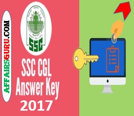 SSC CGL Tier 2 Answer Key 2017