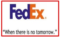 slogan of Federal Express