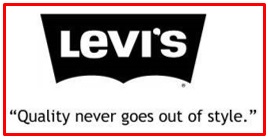 slogan of Levi’s