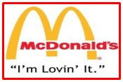 slogan of McDonald’s