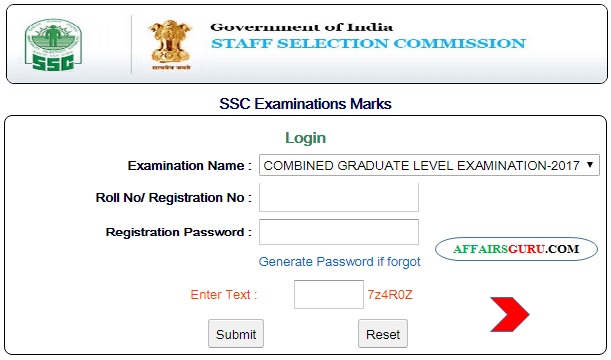 SSC CGL Tier-2 Marks 2018 Out