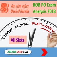 Bank of Baroda PO Exam Review - AffairsGuru