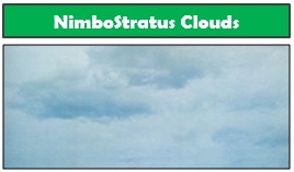 Nimbostratus clouds