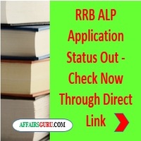 RRB ALP Application Status