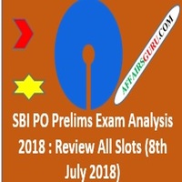 SBI PO Prelims Exam Analysis 2018 - AffairsGuru
