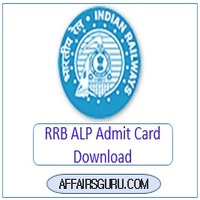 RRB ALP Admit Card Download