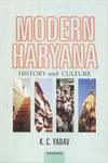 Modern Haryana History and Culture Paperback by K C Yadav Cover