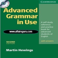 Advance Grammar In Use Book Cover - AffairsGuru