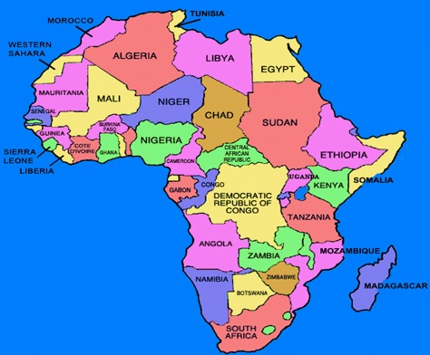 Africa Continent Countries