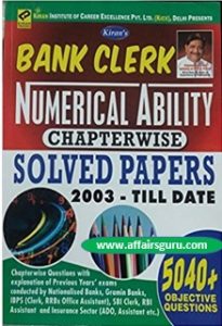 Kiran Bank Clerk Numerical Ability Book PDF