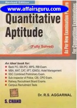 Quantitative Aptitude R S Aggarwal