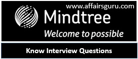 Mindtree Interview Questions For Freshers